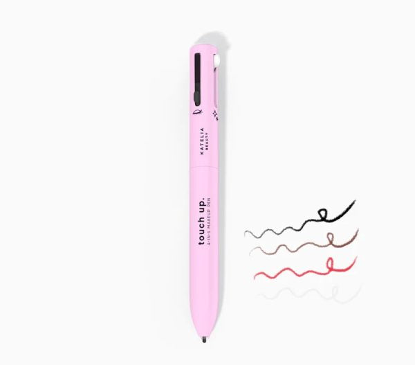 4-in-1 Makeup Pen (eye Liner, Brow Liner, Lip Liner, & Highlighter)touch Up