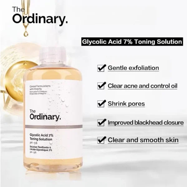 The Ordinary Glycolic Acid 7% Toning Solution